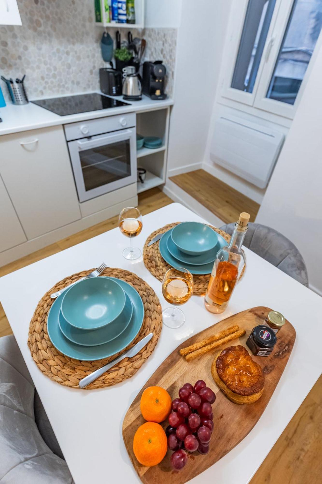 Studio Cozy Centre Avec Parking グラース エクステリア 写真