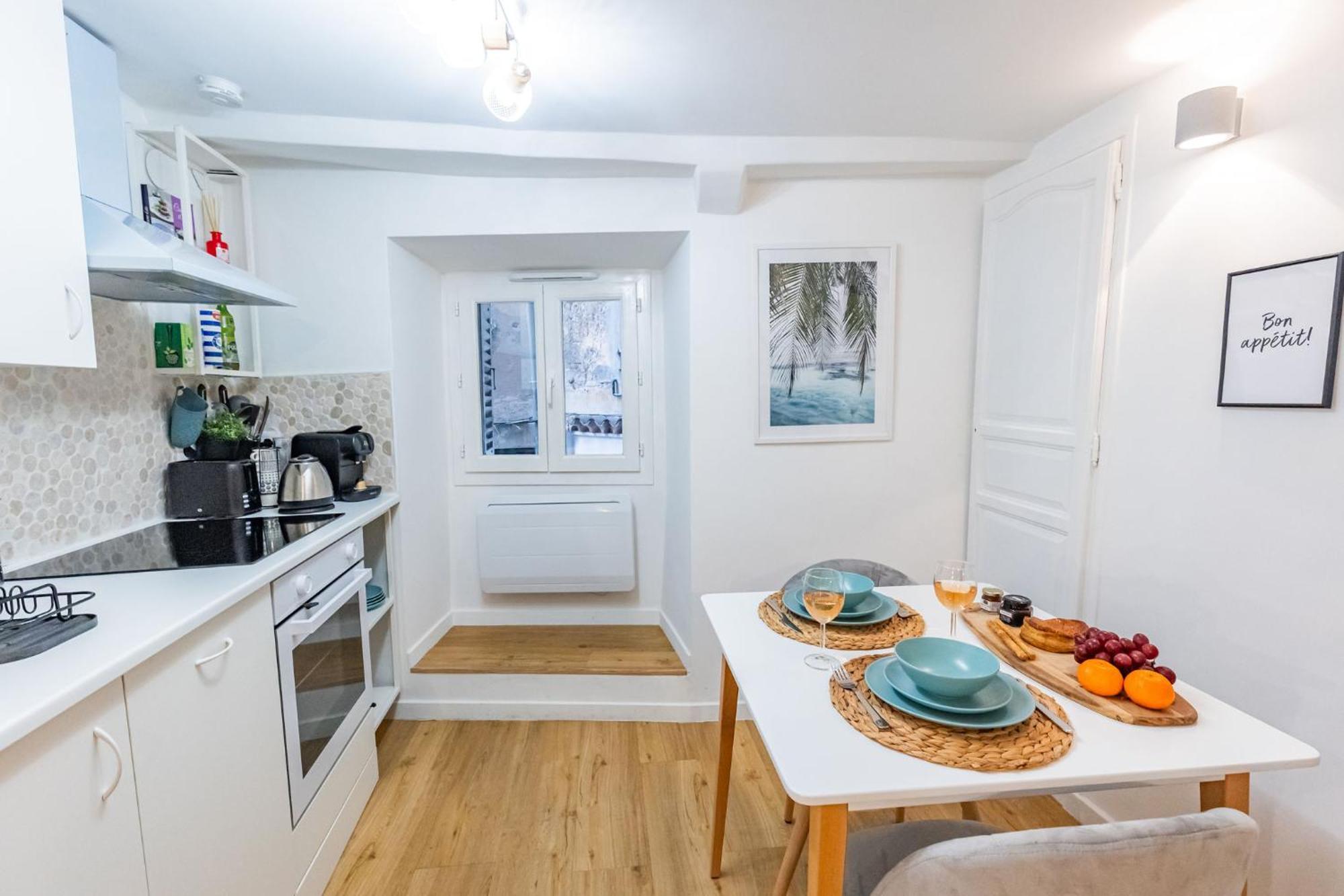 Studio Cozy Centre Avec Parking グラース エクステリア 写真