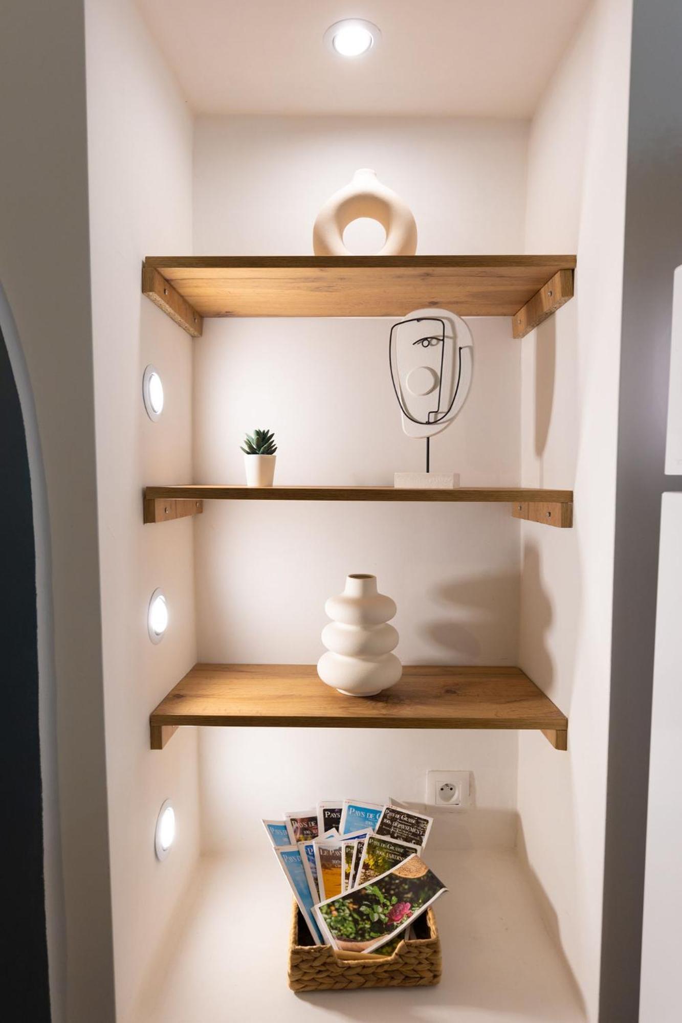 Studio Cozy Centre Avec Parking グラース エクステリア 写真